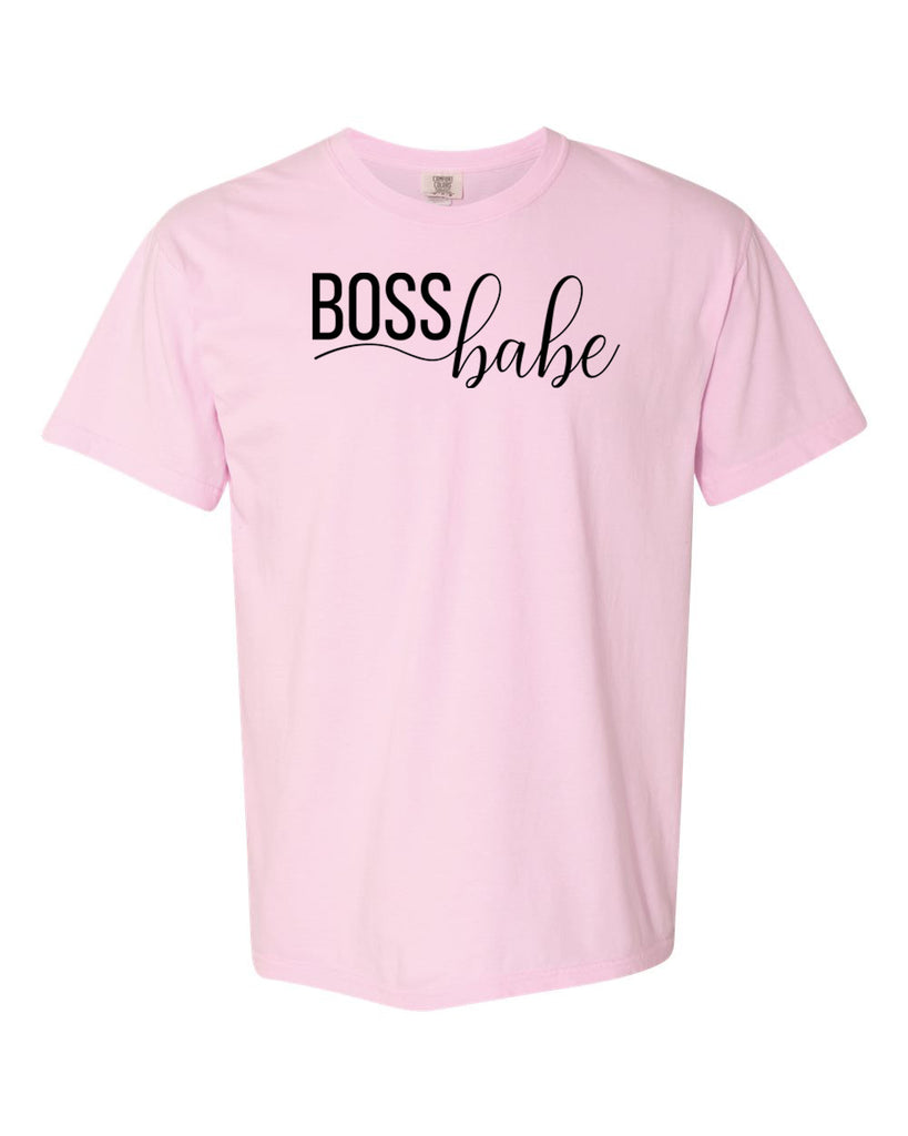 Boss Babe Garment-Dyed Heavyweight T-Shirt