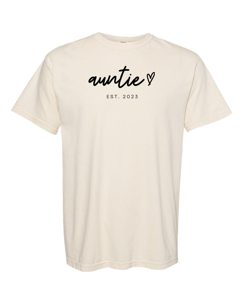 Auntie Heart Garment-Dyed Heavyweight T-Shirt