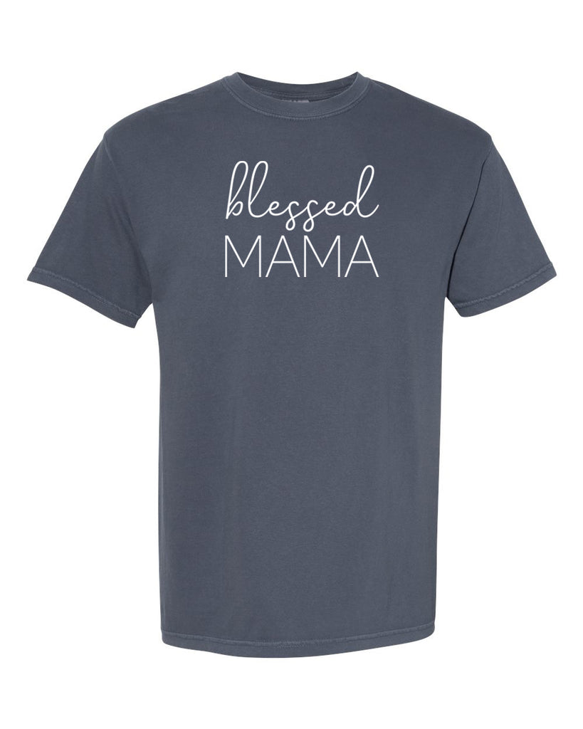 Blessed Mama Garment-Dyed Heavyweight T-Shirt
