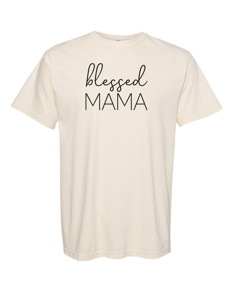 Blessed Mama Garment-Dyed Heavyweight T-Shirt