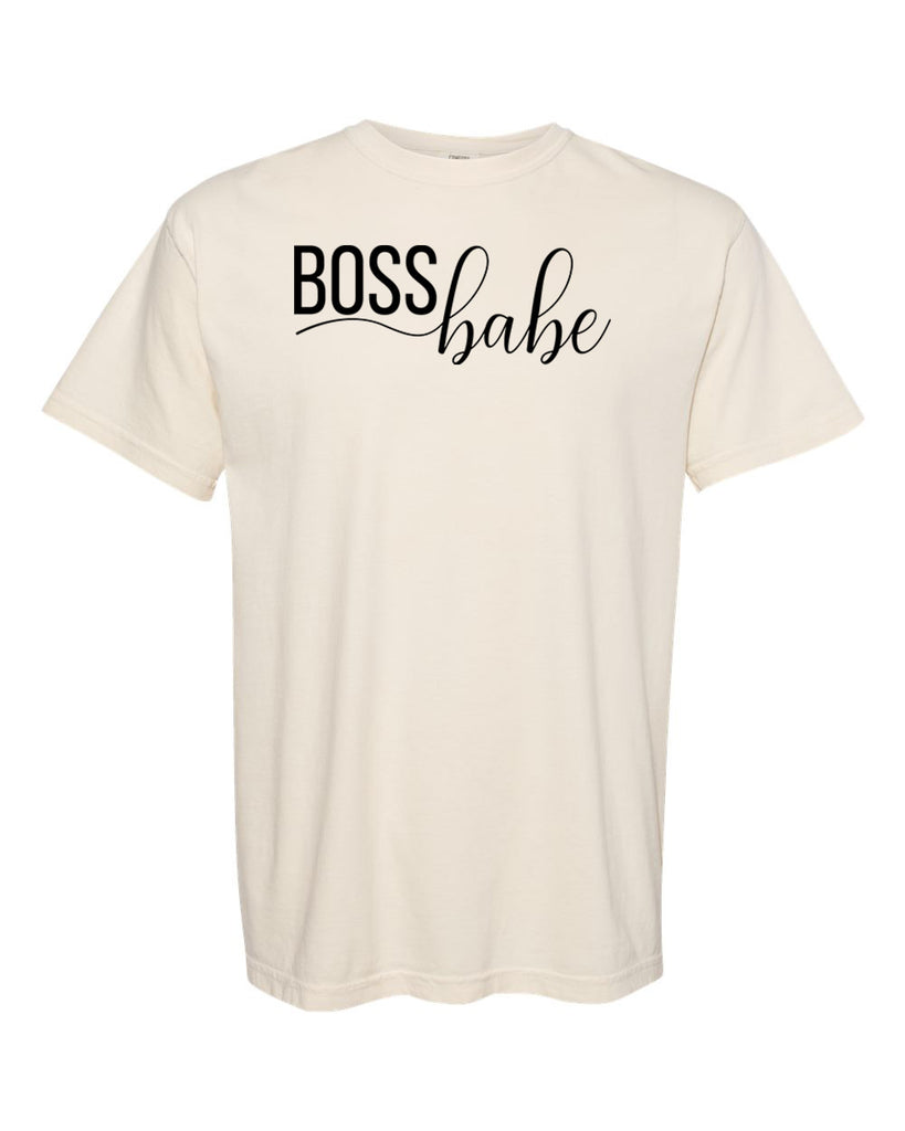 Boss Babe Garment-Dyed Heavyweight T-Shirt