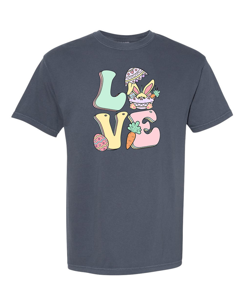 Easter Love Garment-Dyed Heavyweight T-Shirt