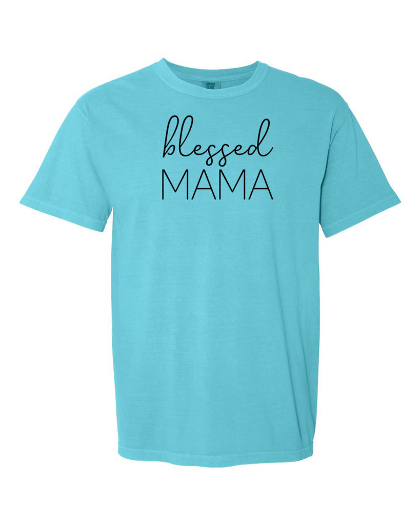Blessed Mama Garment-Dyed Heavyweight T-Shirt