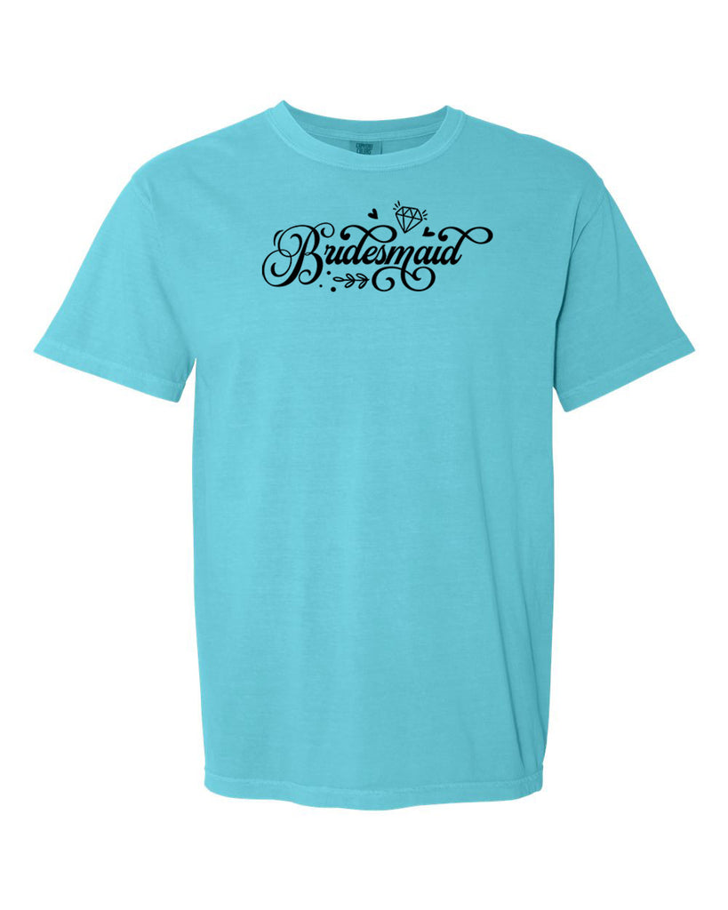 Fancy Bridesmaid Garment-Dyed Heavyweight T-Shirt