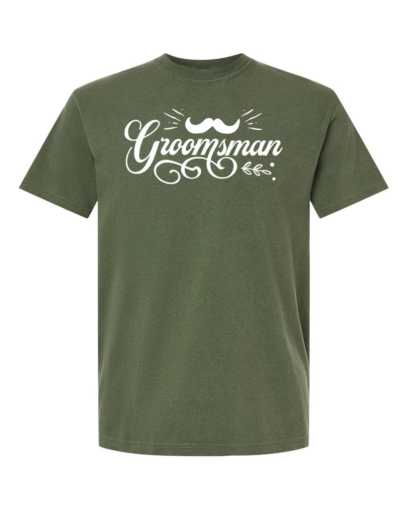 Groomsman Garment-Dyed Heavyweight T-Shirt