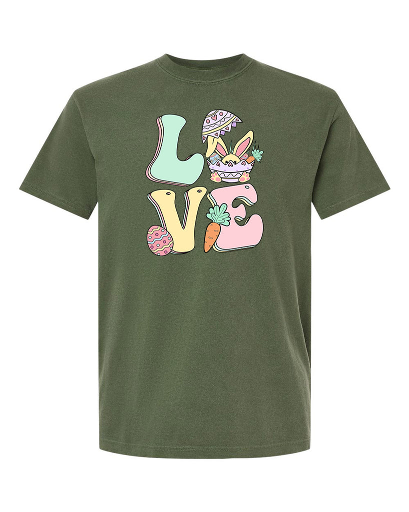 Easter Love Garment-Dyed Heavyweight T-Shirt