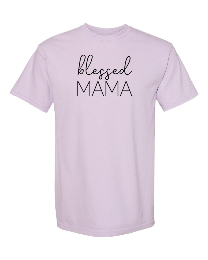 Blessed Mama Garment-Dyed Heavyweight T-Shirt