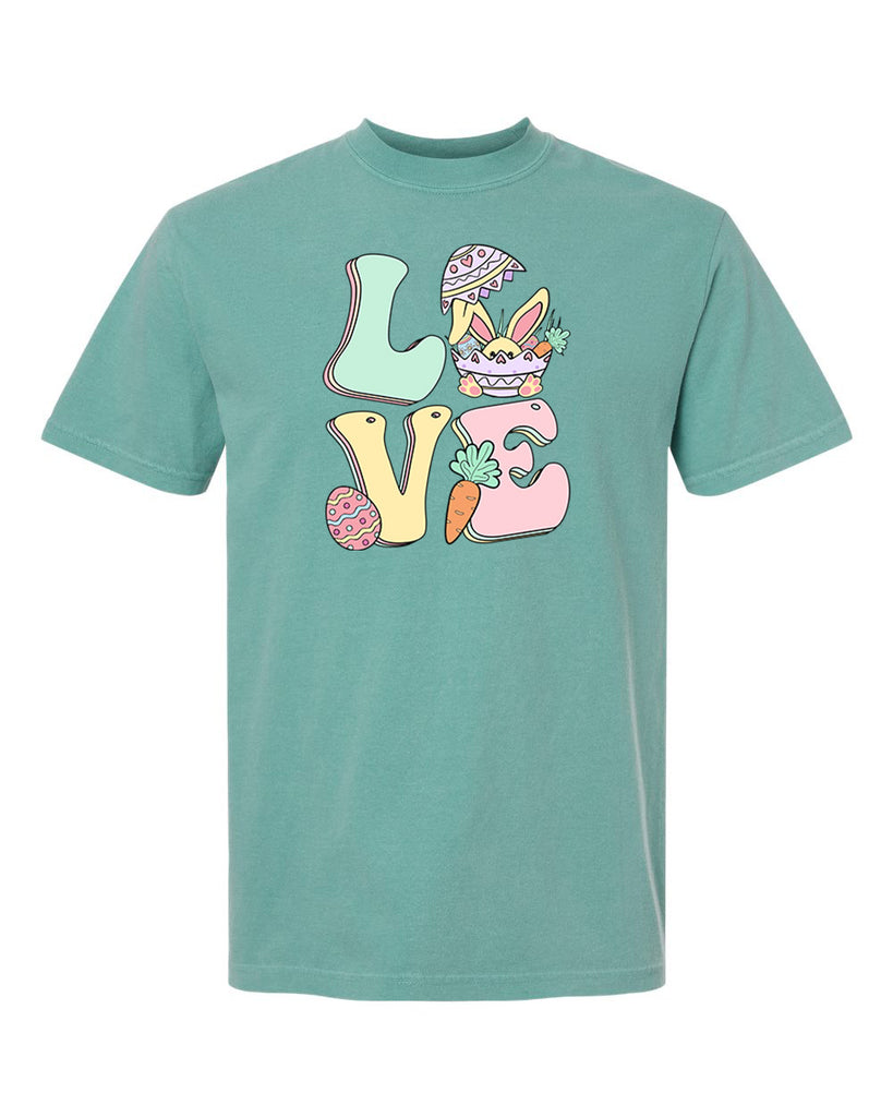 Easter Love Garment-Dyed Heavyweight T-Shirt