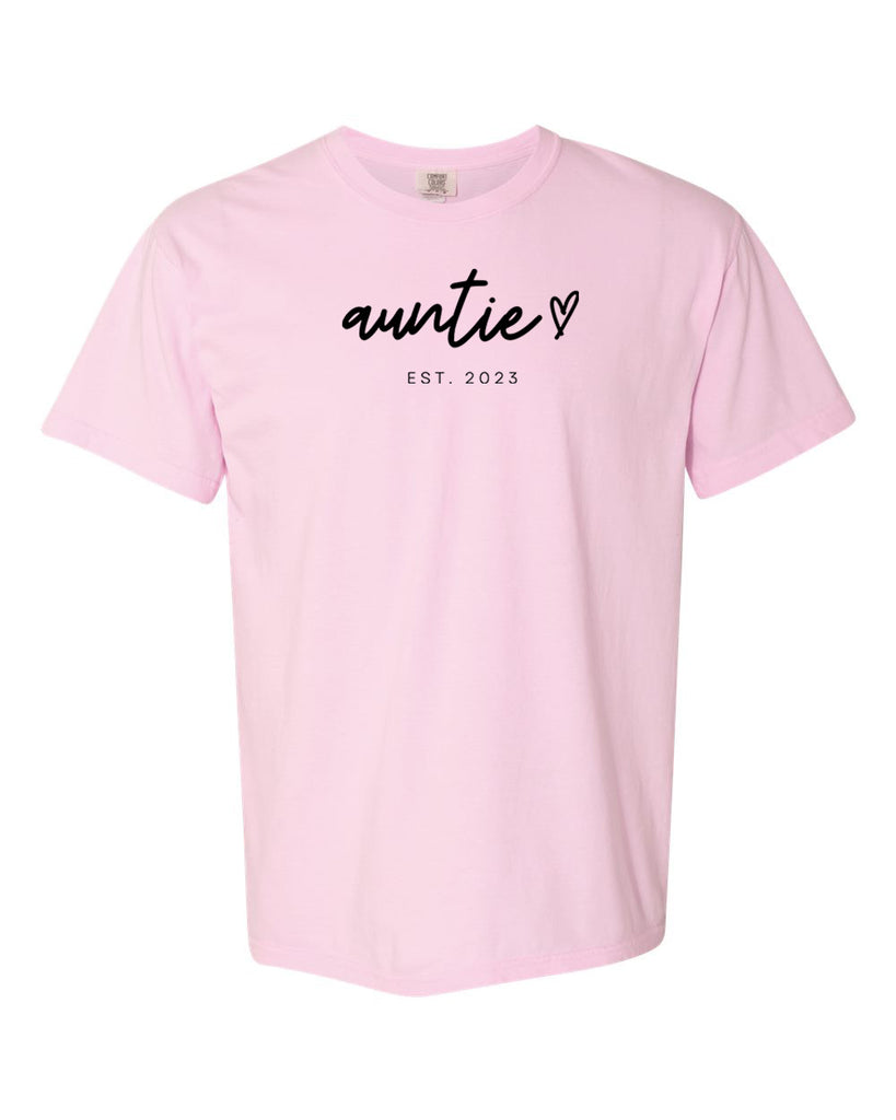 Auntie Heart Garment-Dyed Heavyweight T-Shirt