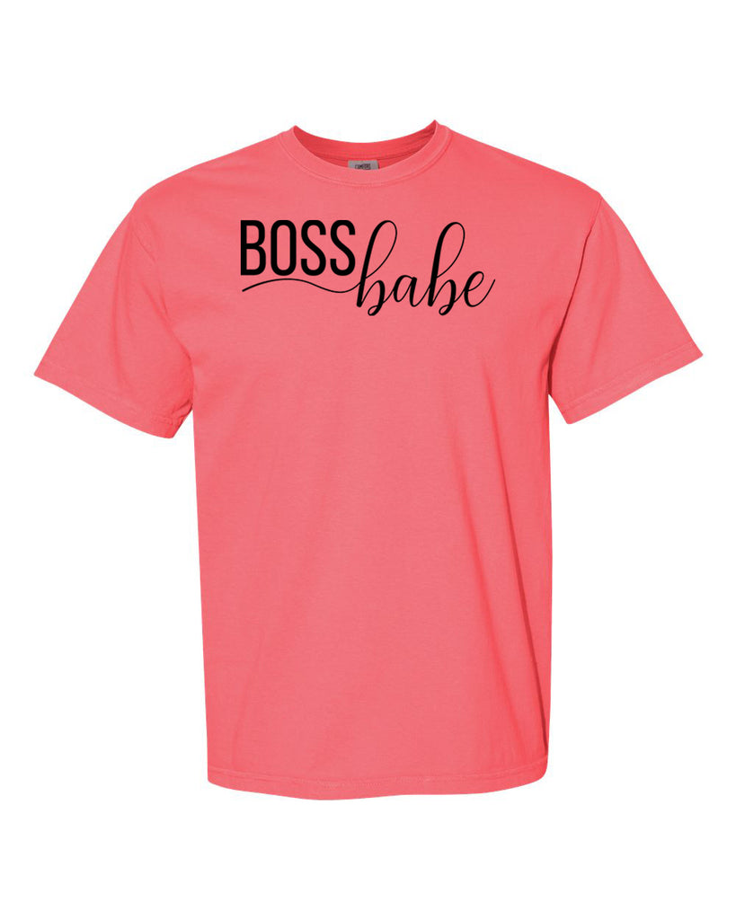 Boss Babe Garment-Dyed Heavyweight T-Shirt