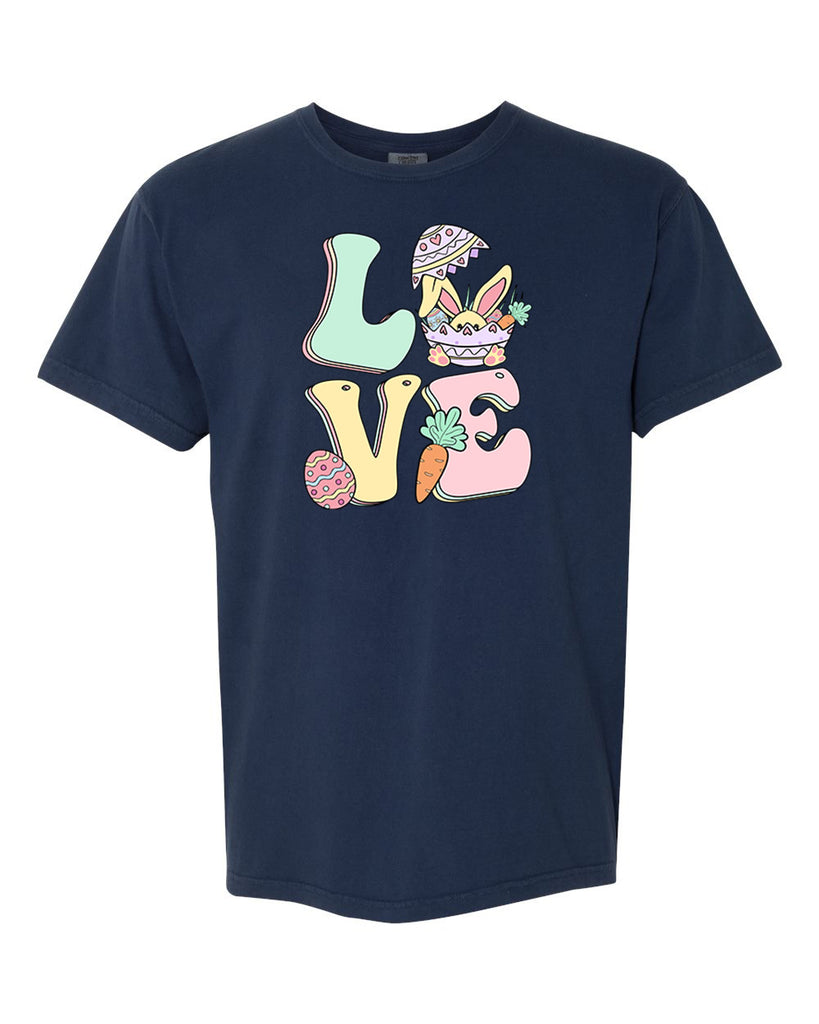 Easter Love Garment-Dyed Heavyweight T-Shirt