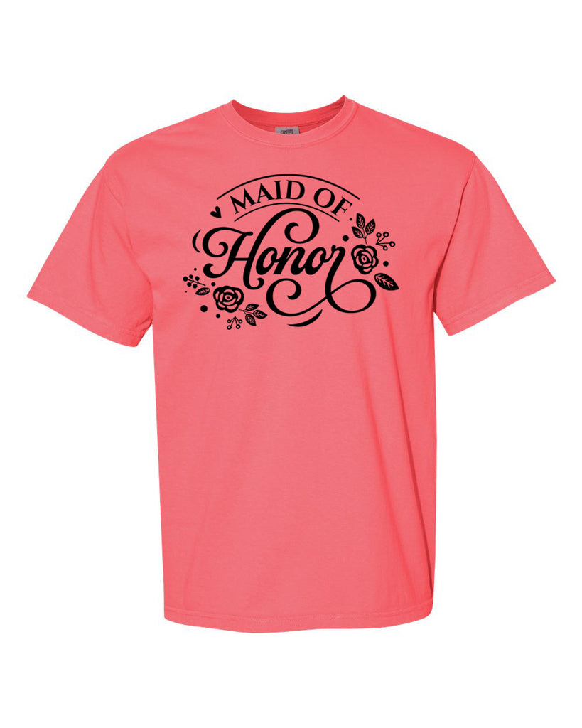 Maid of Honor Garment-Dyed Heavyweight T-Shirt