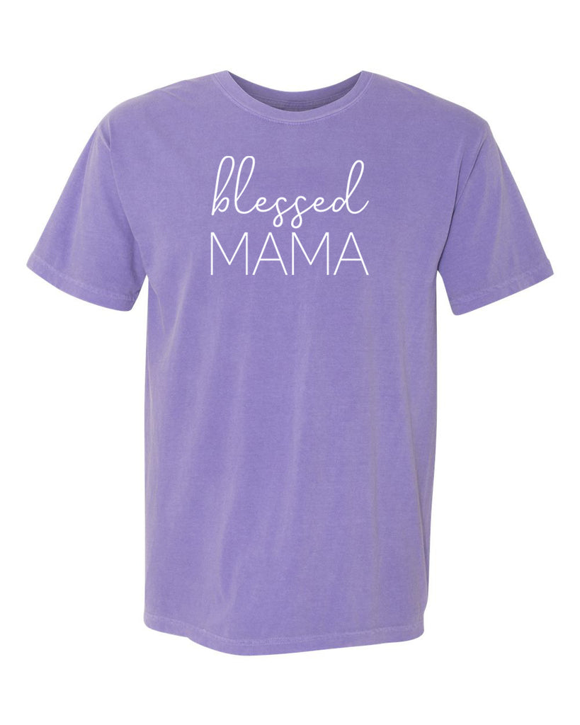 Blessed Mama Garment-Dyed Heavyweight T-Shirt