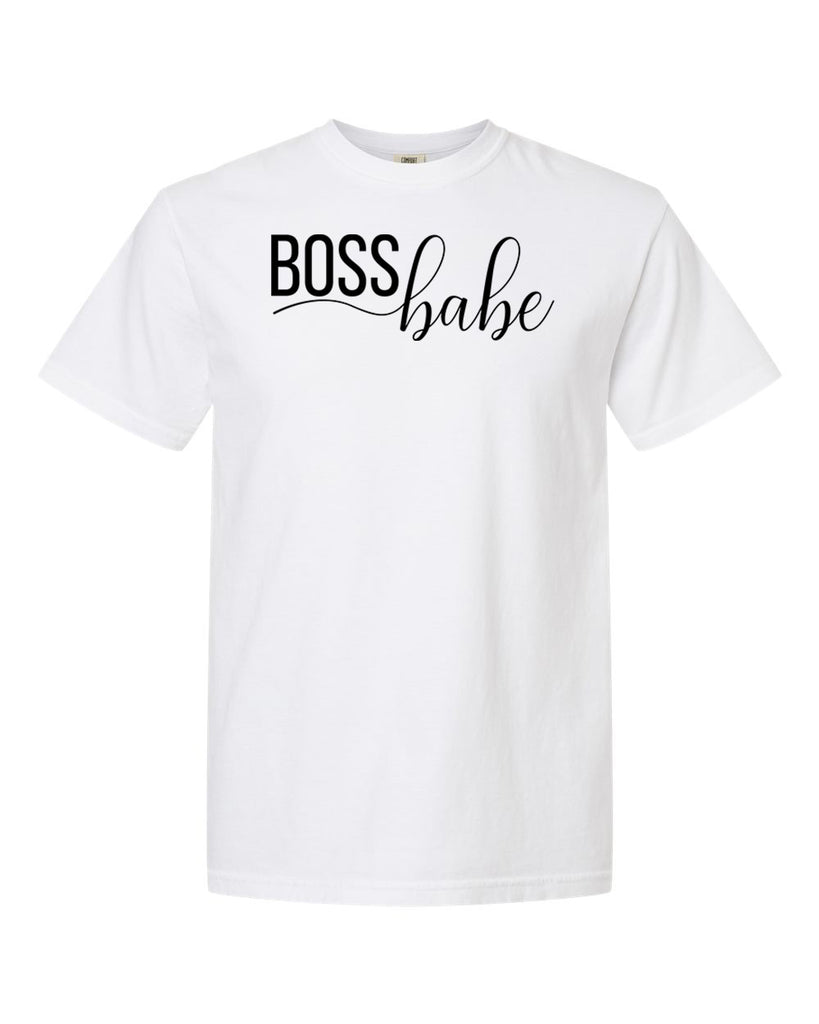 Boss Babe Garment-Dyed Heavyweight T-Shirt