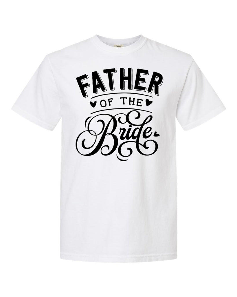 Father of the Bride Graphic Garment-Dyed Heavyweight T-Shirt