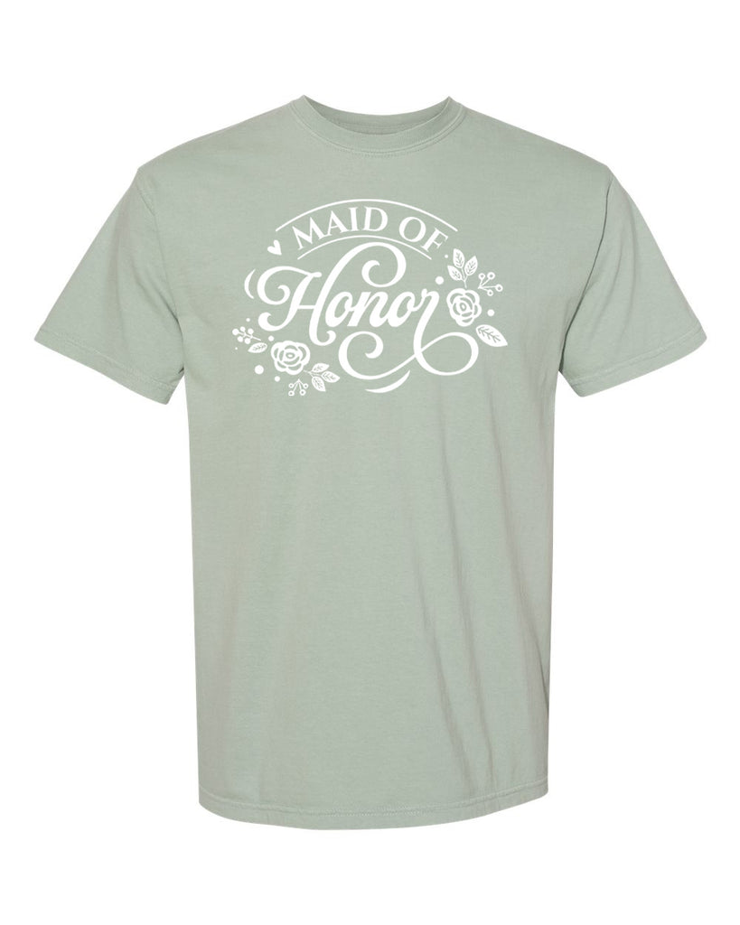 Maid of Honor Garment-Dyed Heavyweight T-Shirt