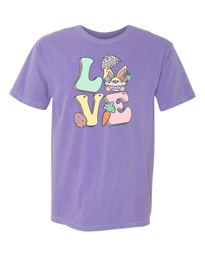 Easter Love Garment-Dyed Heavyweight T-Shirt
