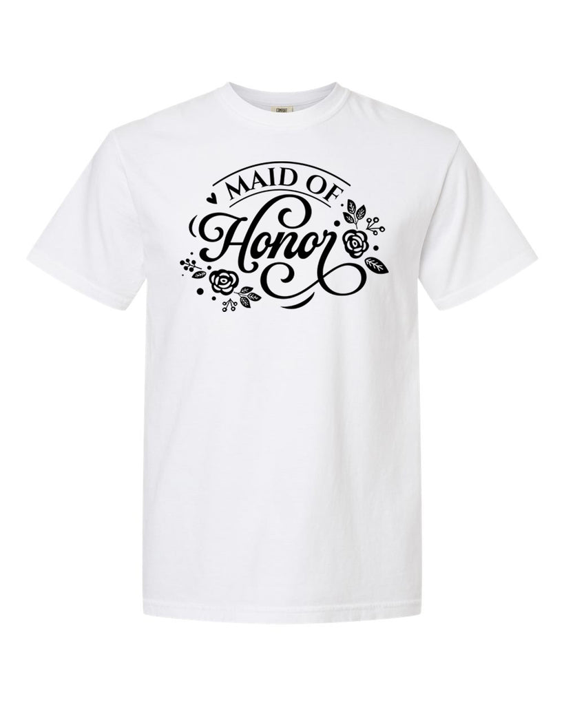 Maid of Honor Garment-Dyed Heavyweight T-Shirt