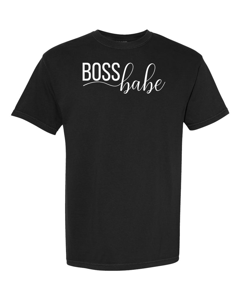 Boss Babe Garment-Dyed Heavyweight T-Shirt