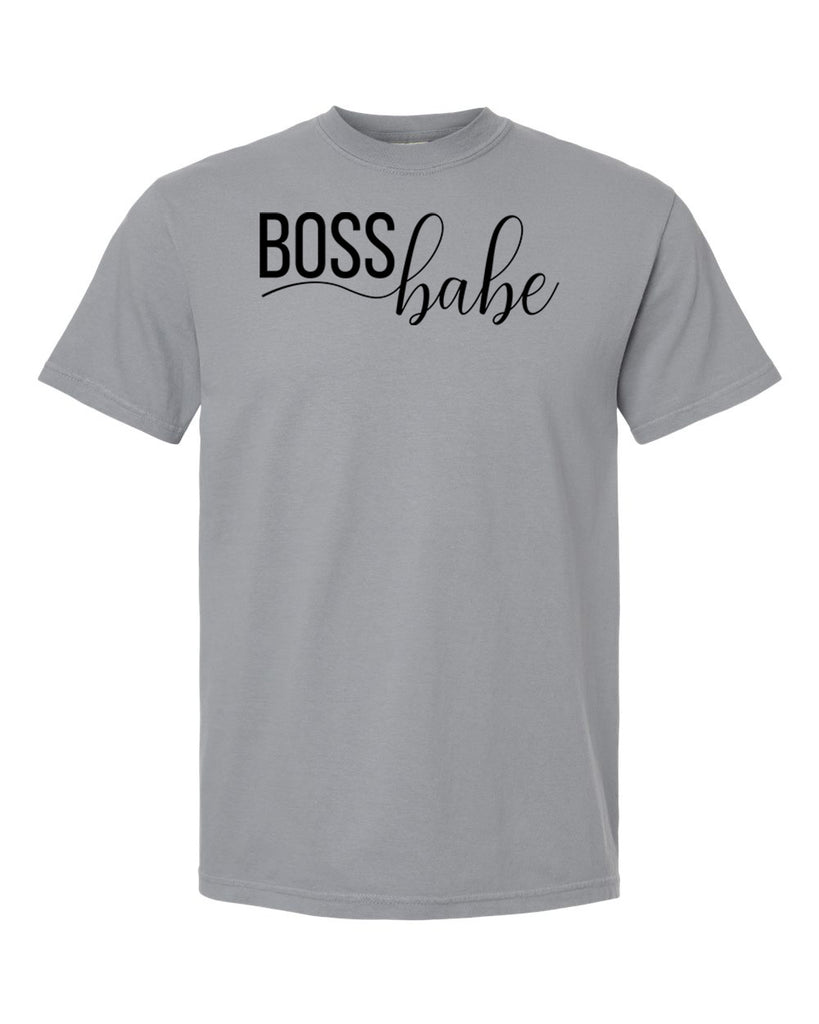 Boss Babe Garment-Dyed Heavyweight T-Shirt