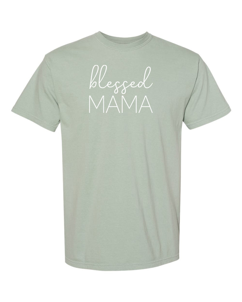 Blessed Mama Garment-Dyed Heavyweight T-Shirt